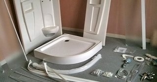 Установка душевой кабины Петрозаводск, цена от 3022 руб.